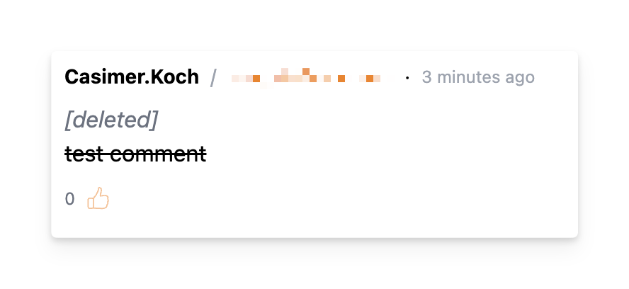 Deleted comment